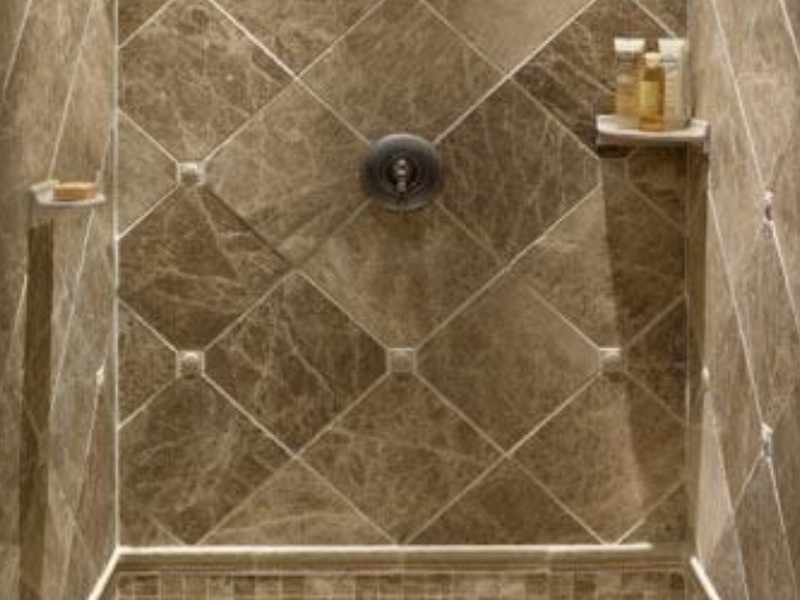 Bathroom Shower Stall Tile Designs