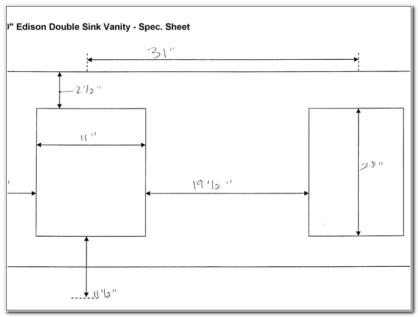 Bathroom Sink Plumbing Size