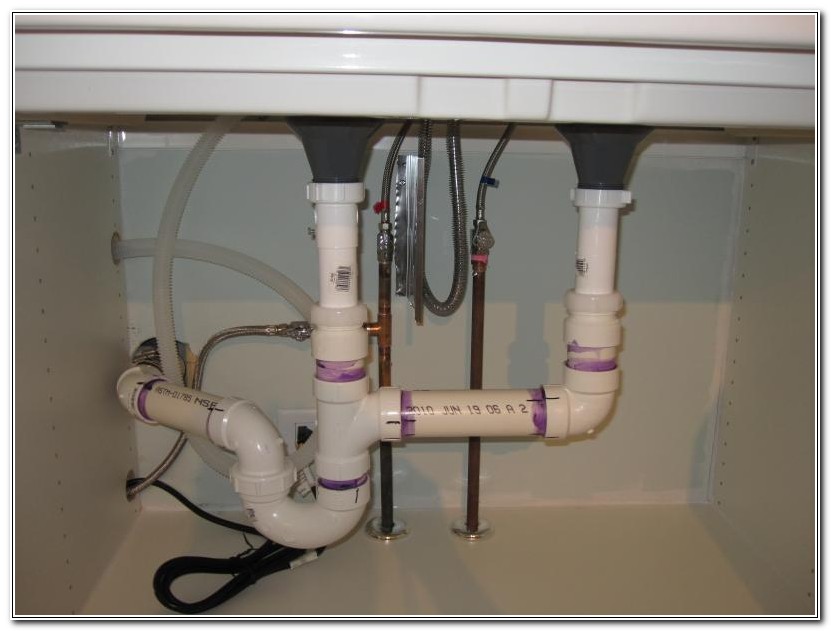 Bathroom Sink Plumbing With Vent