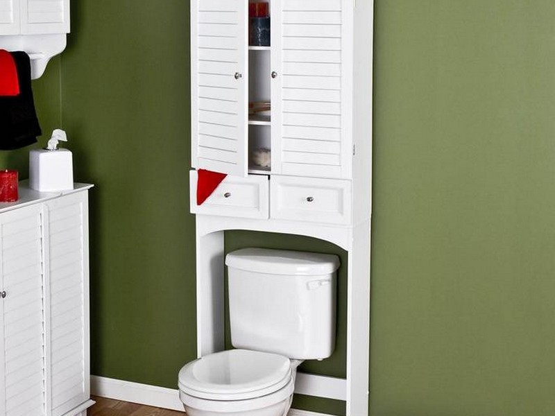 Bathroom Storage Cabinets Over Toilet