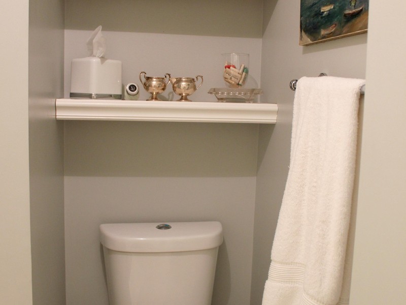 Bathroom Toilet Shelf Ideas