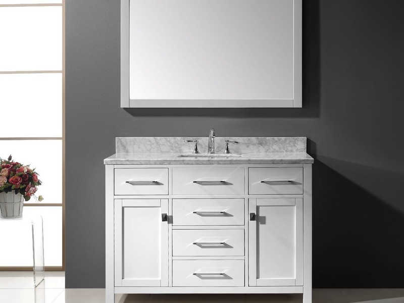 Bathroom Vanities 48 Inch Single Sink