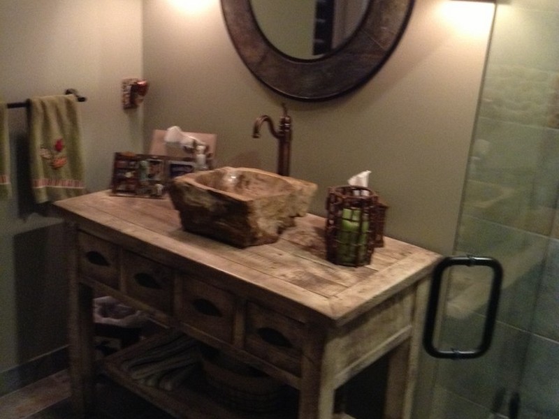 Bathroom Vanities Made From Furniture