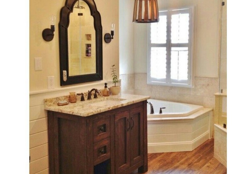 Bathroom Vanities Made From Pallets