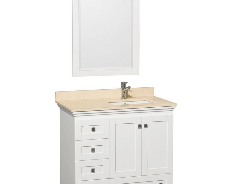 Bathroom Vanities White 36 Inches