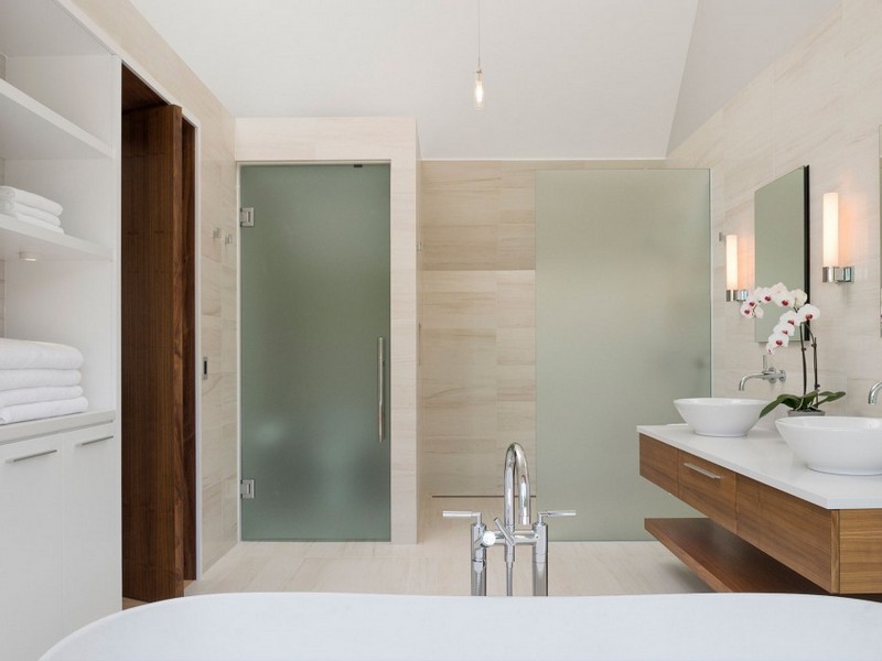 Bathroom Vanity Glass Doors