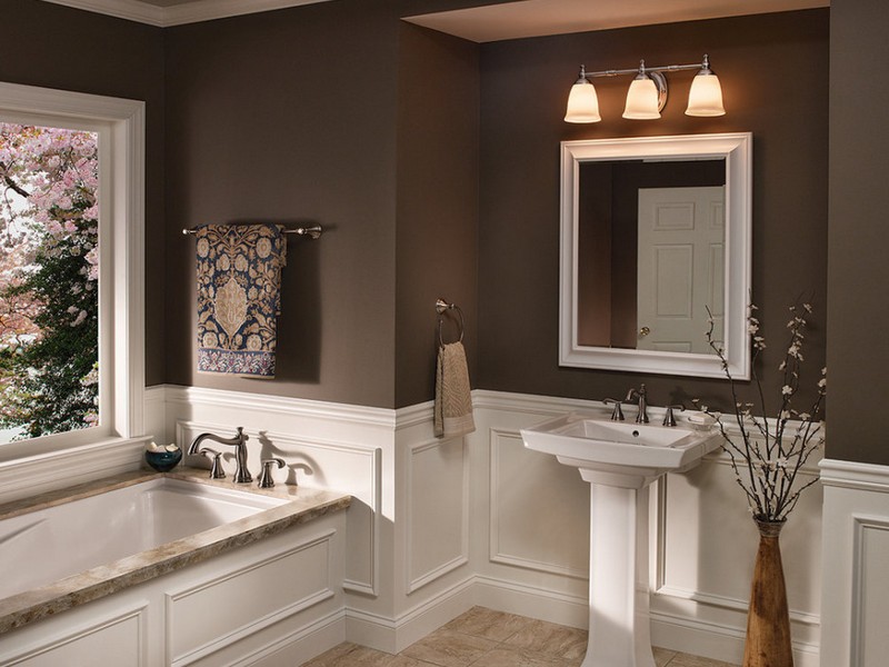 Bathroom Vanity Mirrors Brushed Nickel