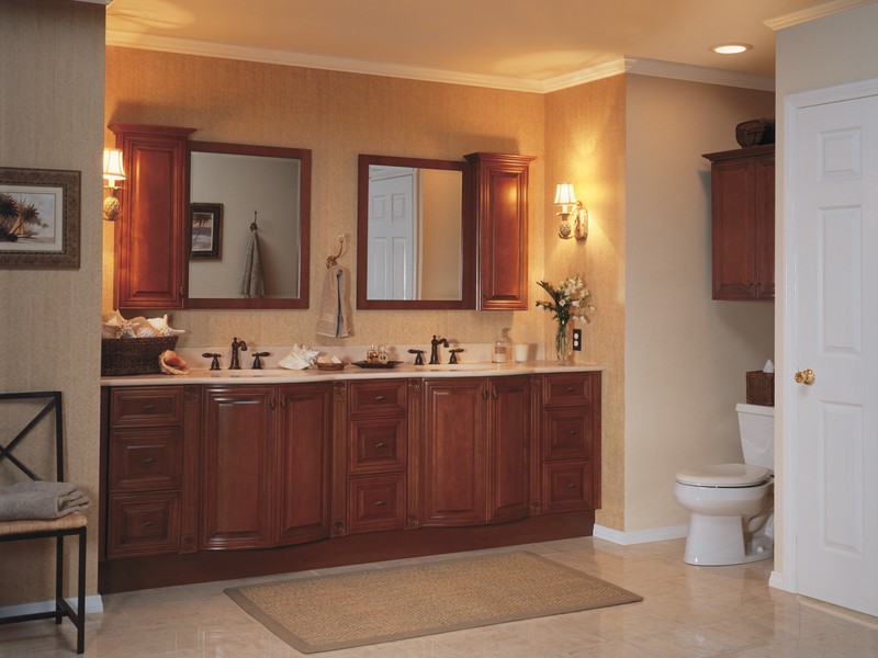 Bathroom Vanity With Hutch Mirror