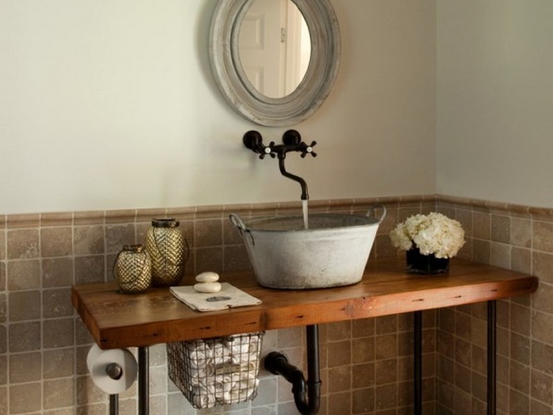 Bathroom Vanity With Metal Legs