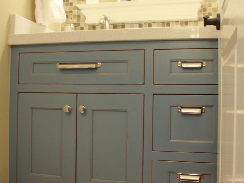 Bathroom Vanity With Step Stool