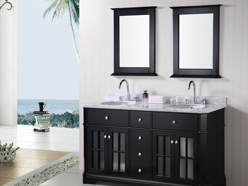 Bathroom Vanity With Two Sinks