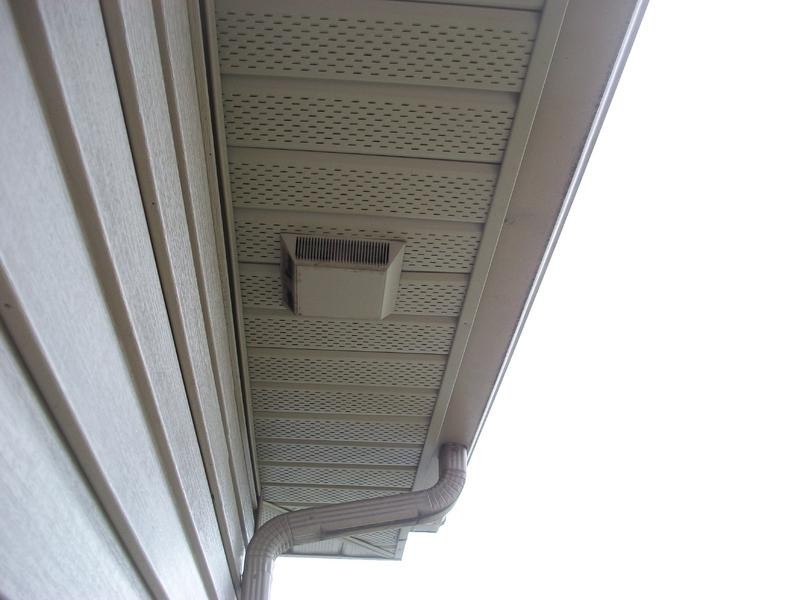 Bathroom Vent Through Soffit