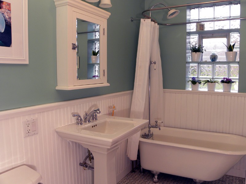 Bathroom Wainscoting Height