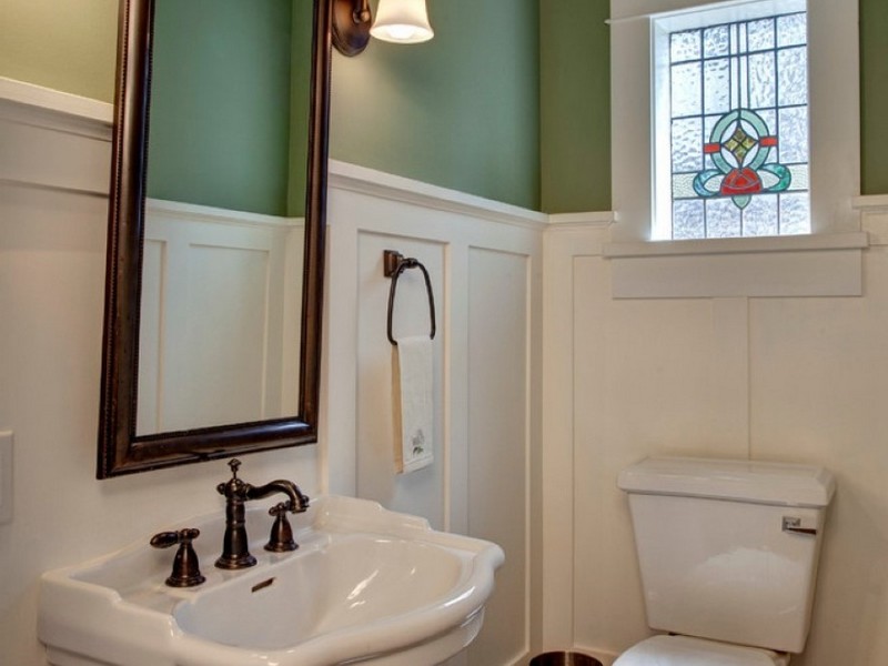 Bathroom Wainscoting Tall