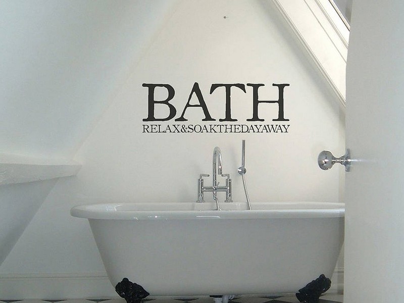 Bathroom Wall Decals Uk