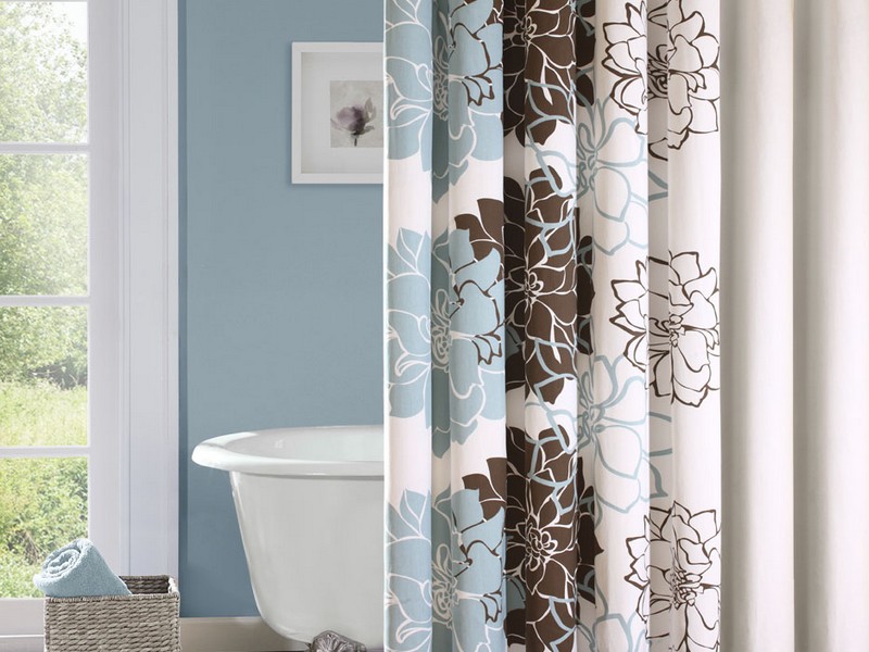 Bathroom Window And Shower Curtain Sets