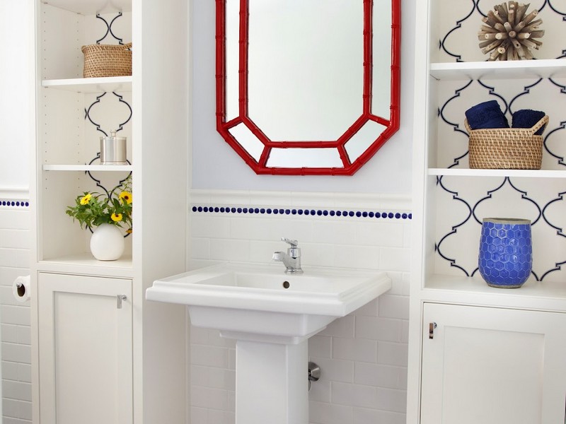 Bathrooms With Two Pedestal Sinks