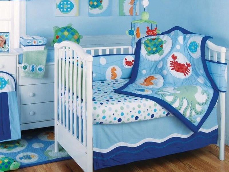 Beach Themed Crib Bedding