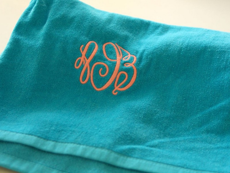 Beach Towels Monogrammed