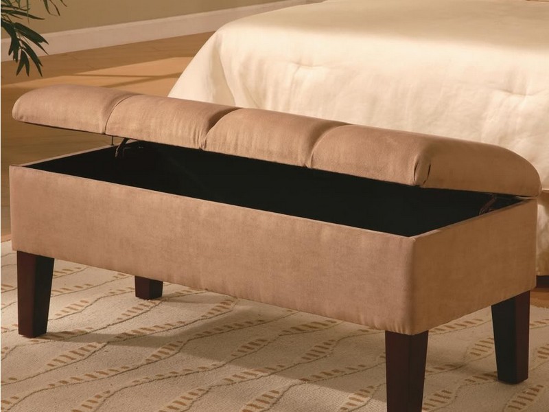 Bedroom Storage Ottoman Bench