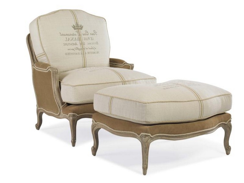 Bergere Chair And Ottoman