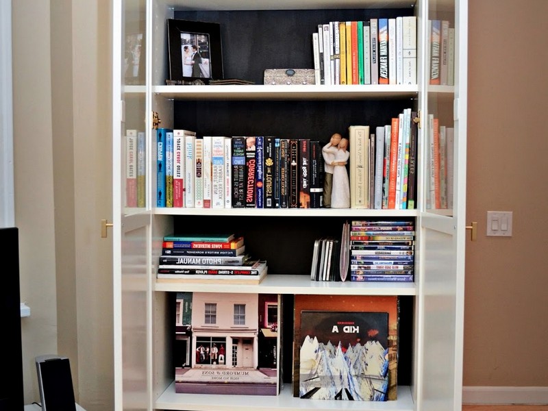 Billy Bookcase With Doors White