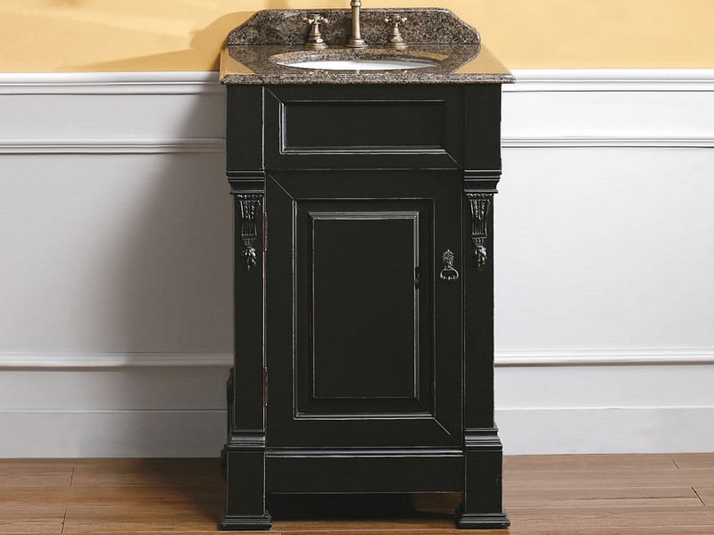 Black 24 Inch Bathroom Vanity