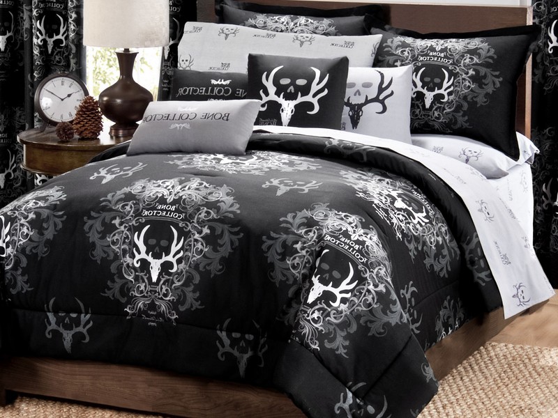 Black And Grey King Size Bedding