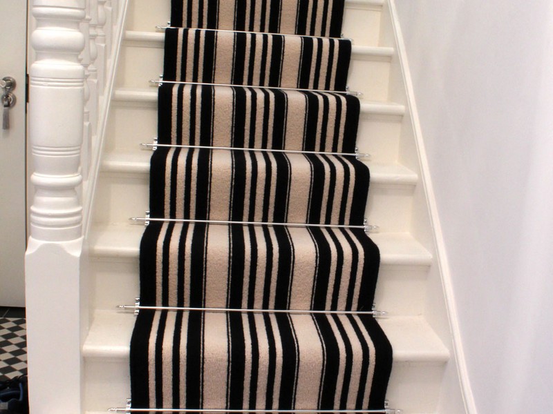 Black And White Carpet Runner