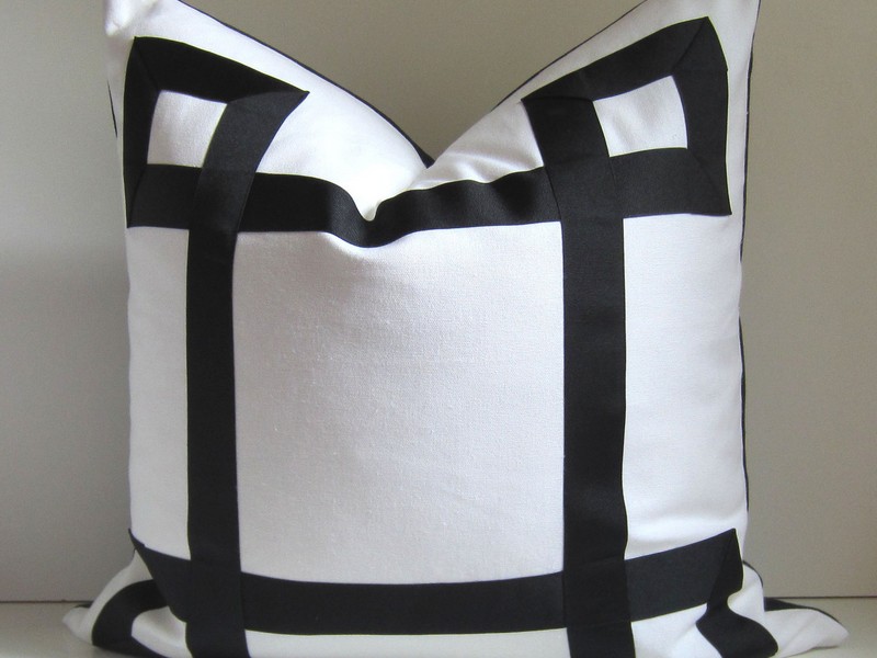 Black And White Pillow Shams