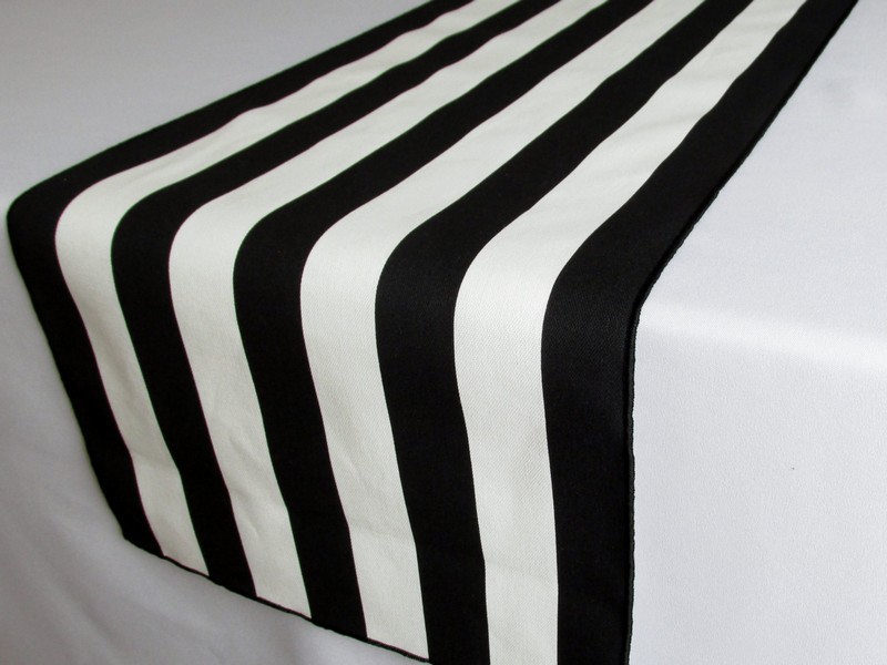 Black And White Table Runners Cheap