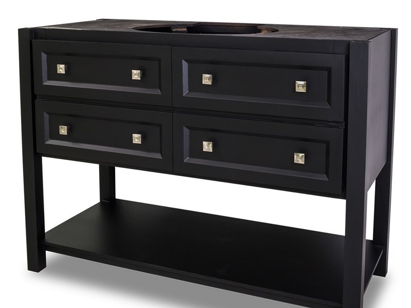 Black Bathroom Vanities And Cabinets