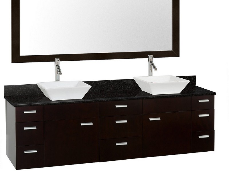 Black Bathroom Vanities With Tops