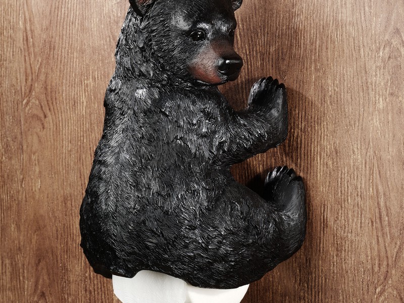 Black Bear Bathroom Decor