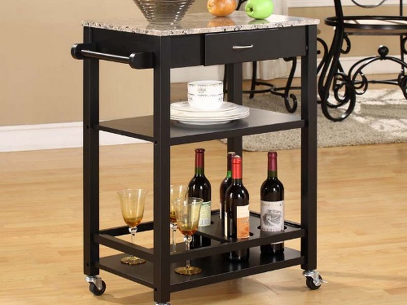 Black Buffet Server