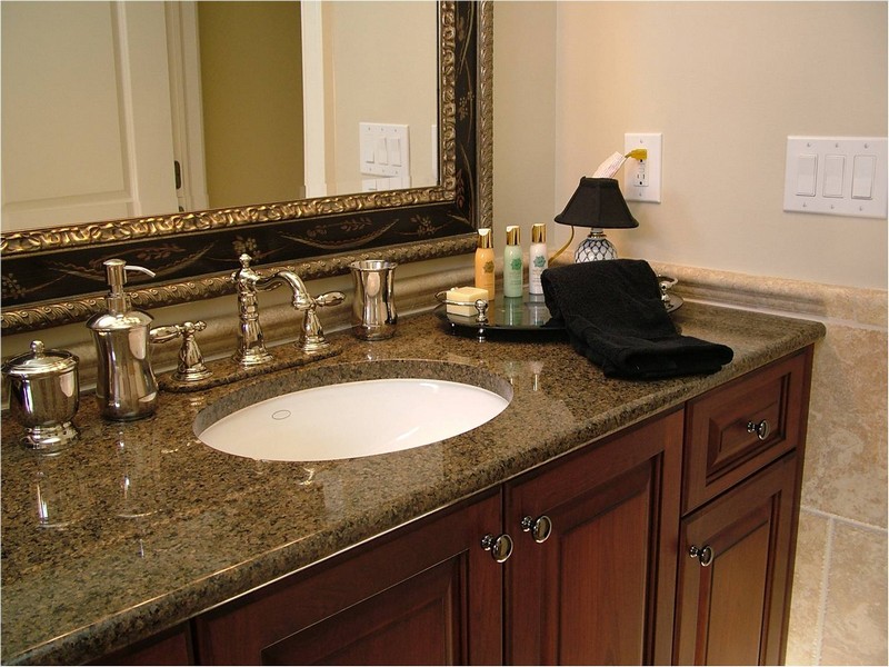 Black Granite Bathroom Vanity Tops