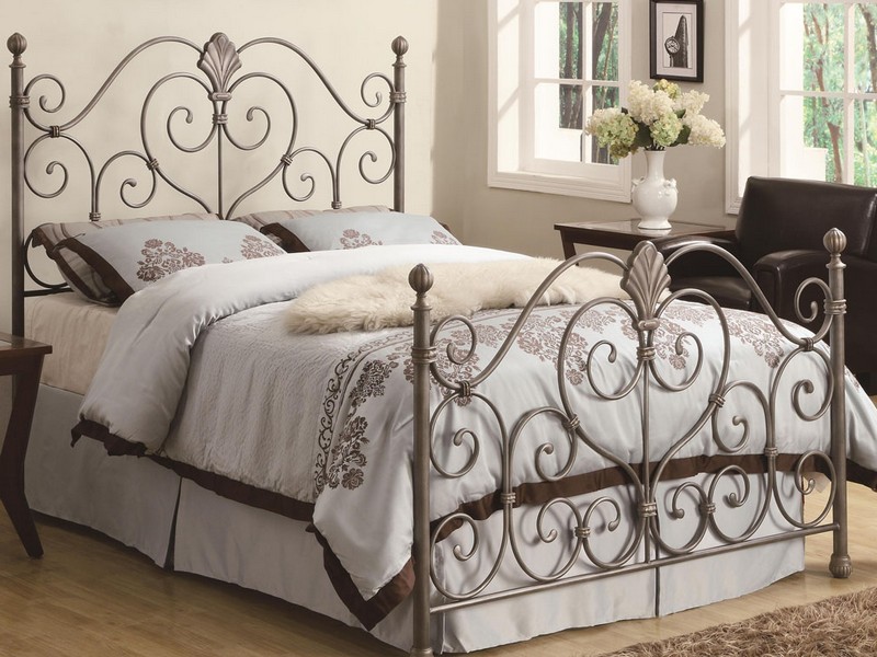 Black Iron Headboard Full