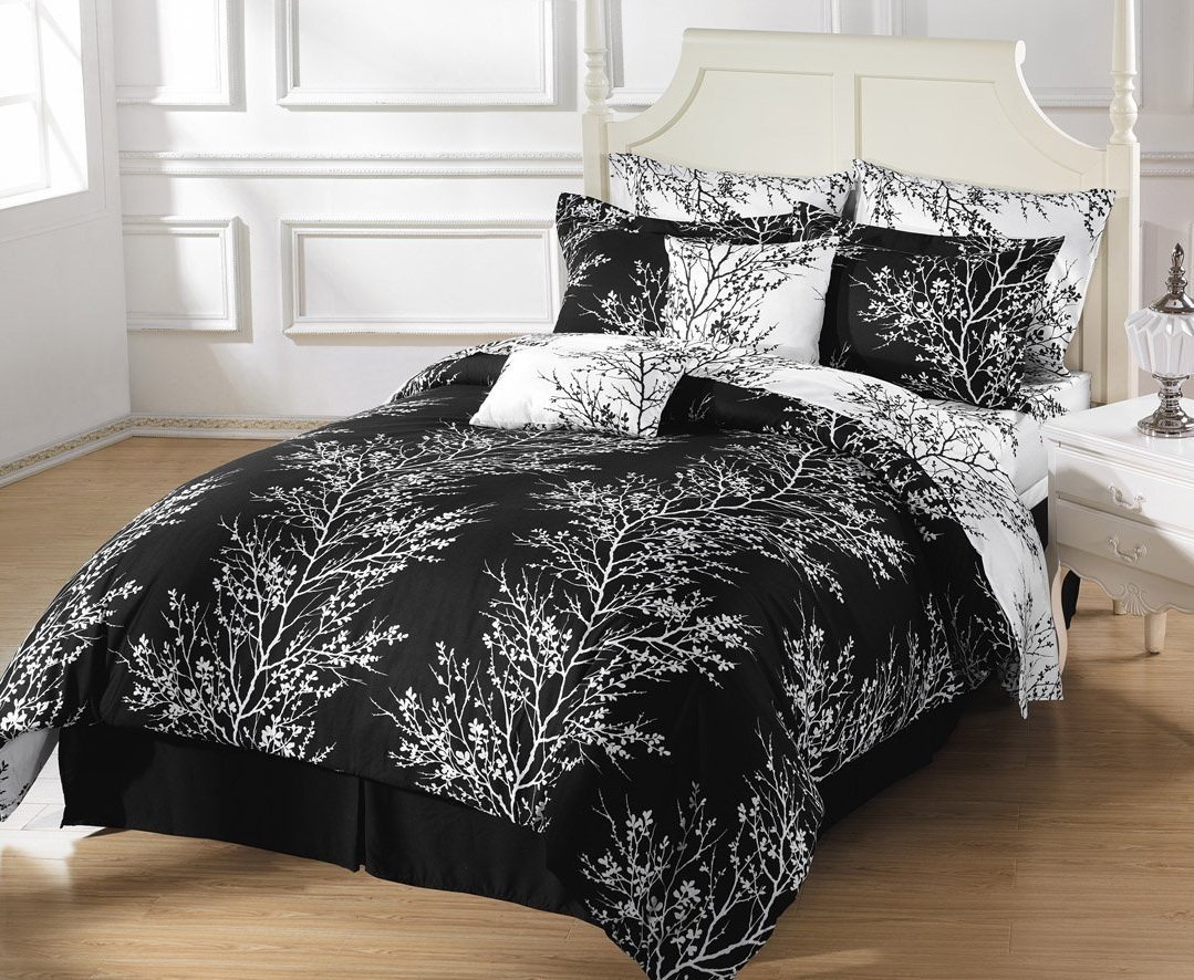 Black Patterned Duvet Covers