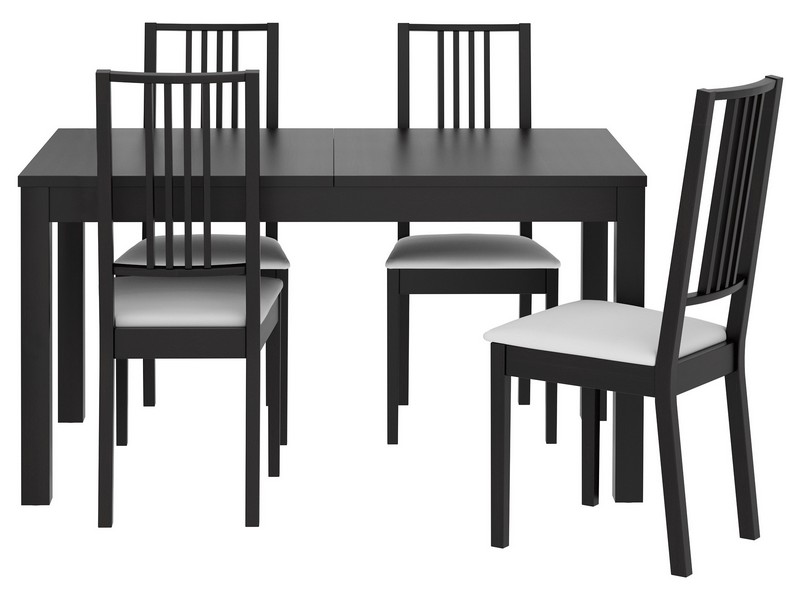 Black Pub Table And Chairs