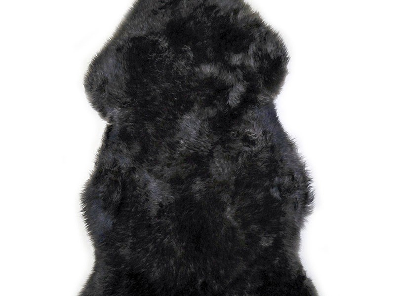 Black Sheepskin Rug