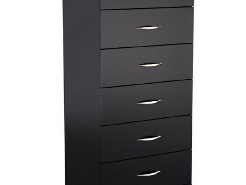 Black Tall Dresser