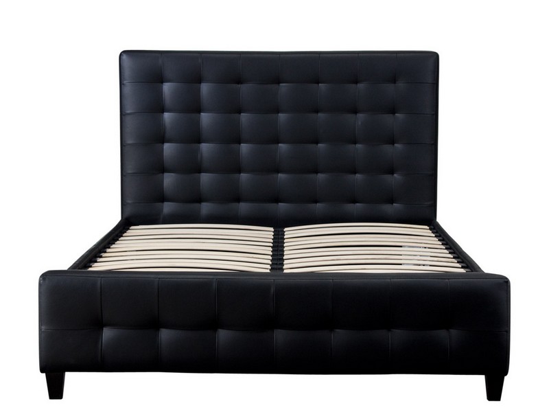 Black Tufted Headboard