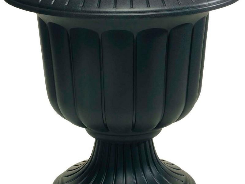 Black Urn Planters Home Depot