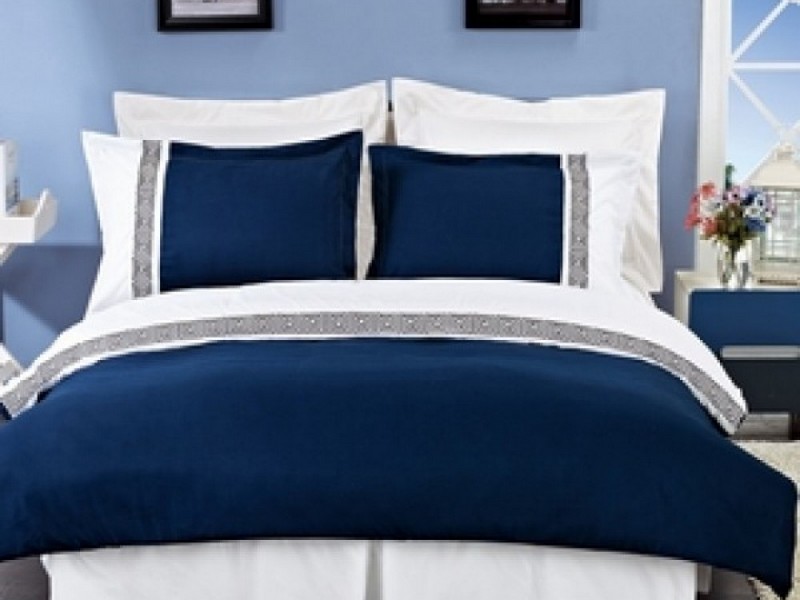 Blue And White Duvet Cover