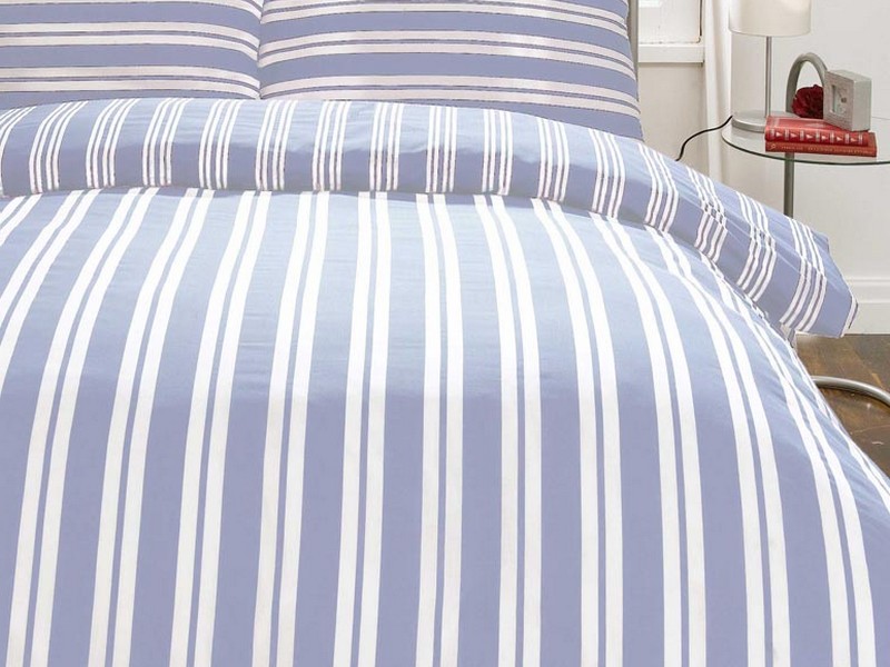 Blue And White Striped Bedding Uk