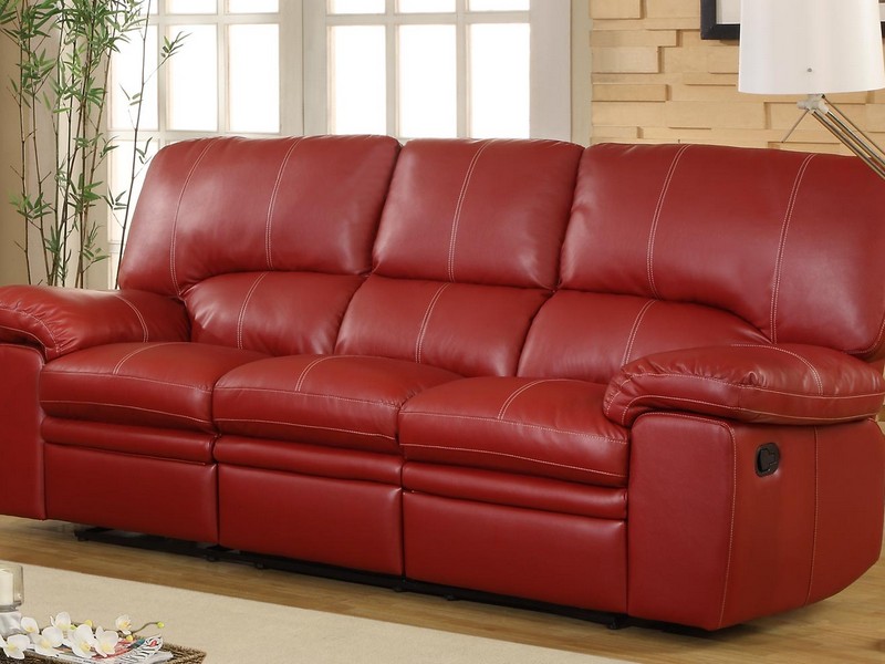 Bonded Leather Recliner Chair