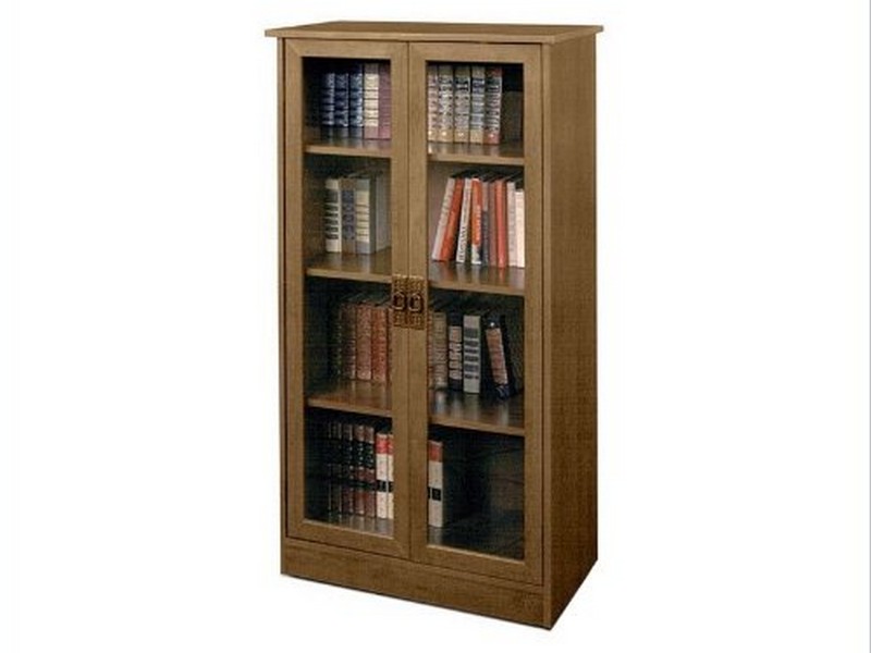 Book Case With Glass Doors