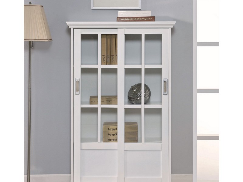 Bookcase Glass Doors