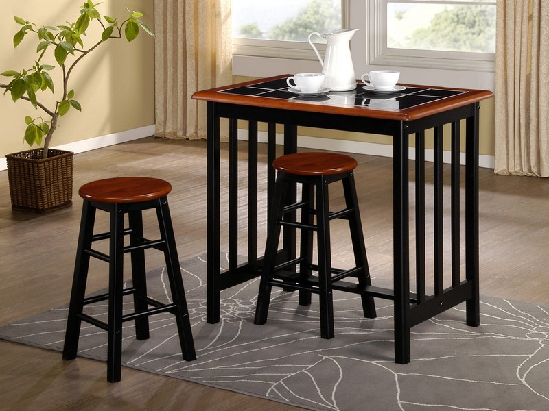 Breakfast Bar Table And Chairs Set