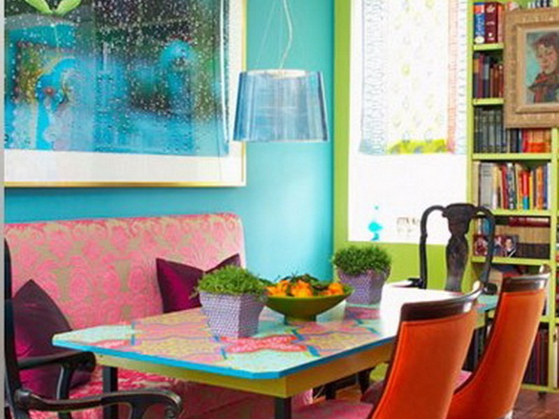 Bright Colored Dining Chairs